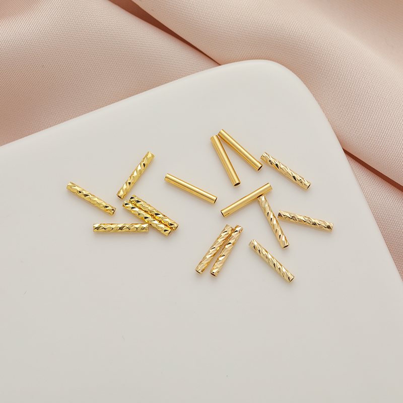 临兰批花刻面直管包金保色