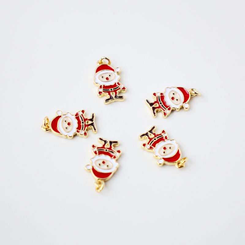 圣诞小挂饰可爱儿童版滴油配件