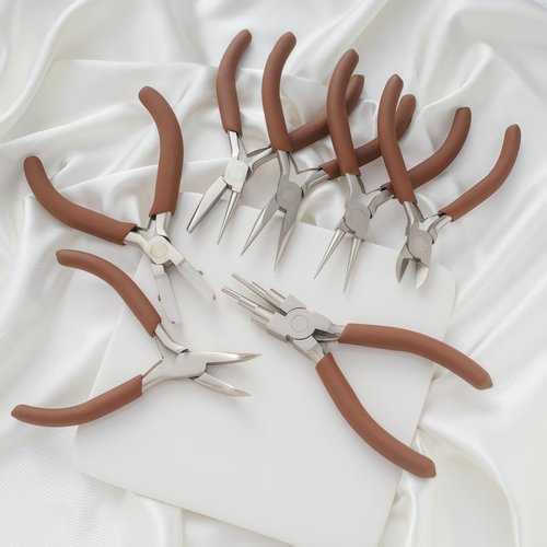 进口碳钢尖嘴钳手工工具串珠绕线