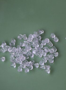 硅胶软胶耳塞耳堵自制耳钉耳环耳帽diy手工饰品配件材料 100个/份
