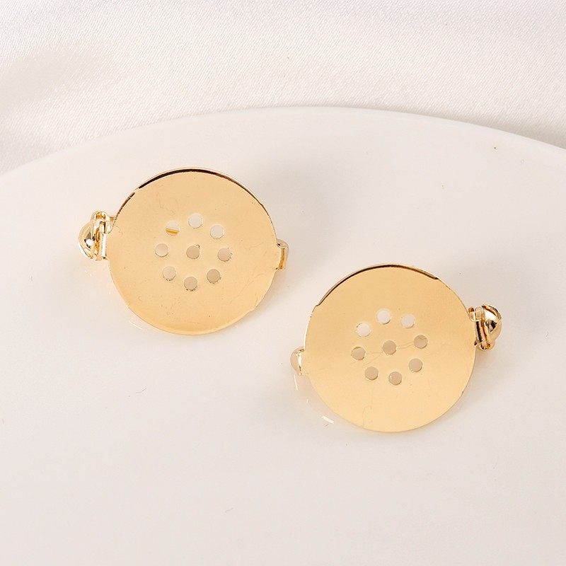 14K包金镀金圆形旋转胸针别针空托diy手工珍珠饰品配饰材料徽章托,饰品/流行首饰/时尚饰品新,其他DIY饰品配件,淘宝优惠券,粉丝福利购,淘宝优惠卷