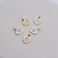 Цирконий, подвеска, 13mm