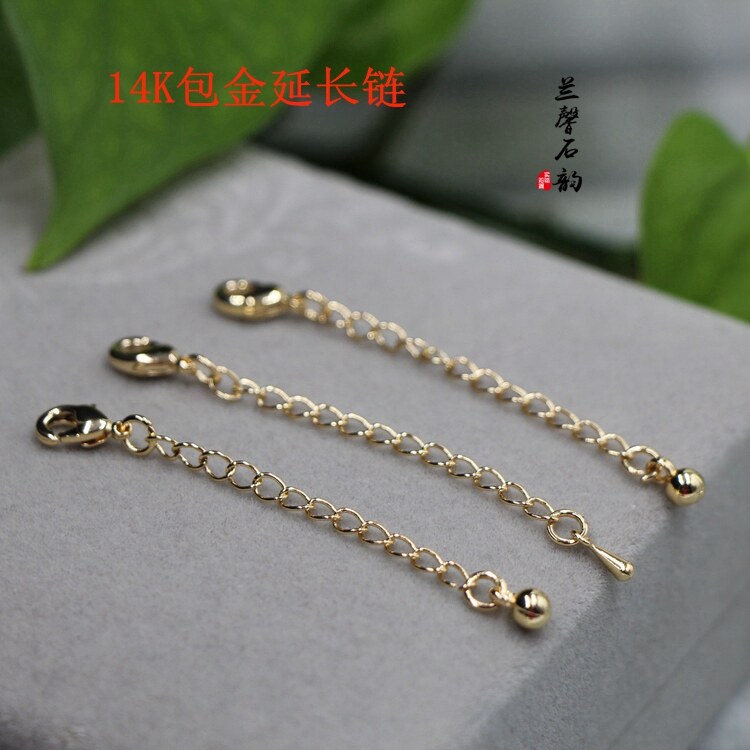 14K包金浅金保色尾链/延长链子自制手链项链diy手工饰品配件材料|ruв категории Украшения,ювелирные изделия, Diy аксессуары, цепи - от Buy2taobao.com для оказания профессиональной услуги покупки агента Taobao