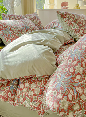 出口欧美换标 全棉13370四件套纯棉单双人床品套件