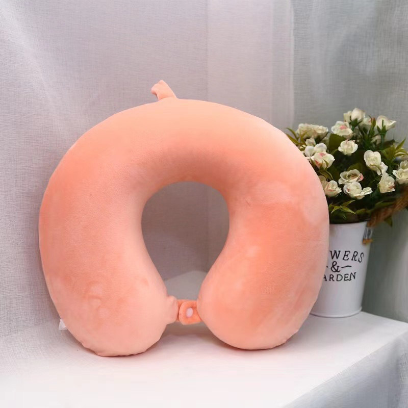 유일한 메모리폼 U자형 베개 느린반발 경추베개 목베개 일본수출