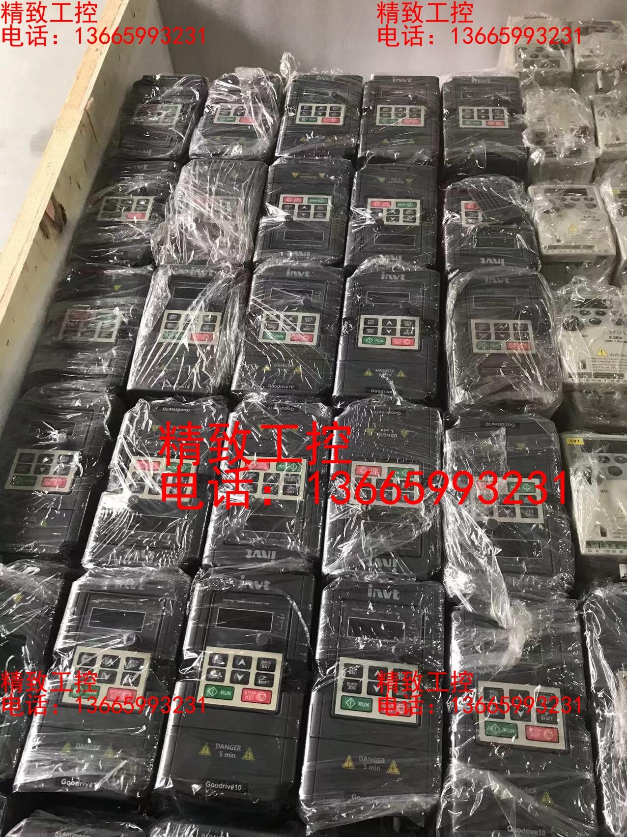 9成新英威腾变频器GD10-0R4G-S2-B 0.4KW