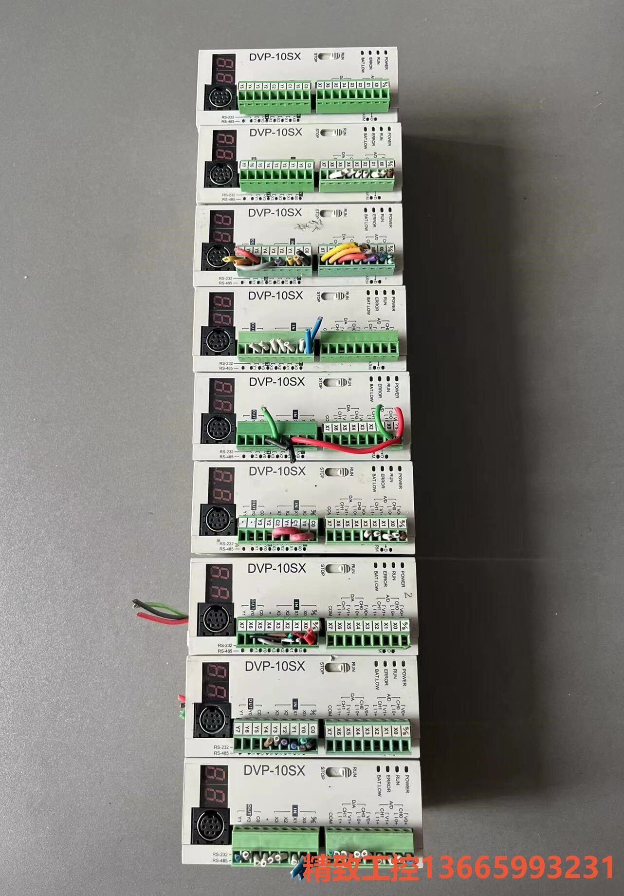 议价产品:DVP10SX11T二手拆机 台达PLC 迷你型主机 测试发
