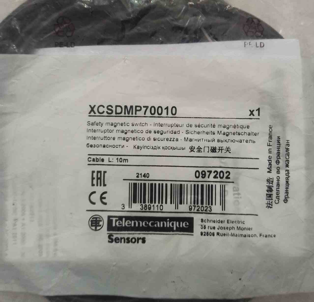 询价拍货 XCSDMP70010 感全新施耐德安全开关传器 ，安全门
