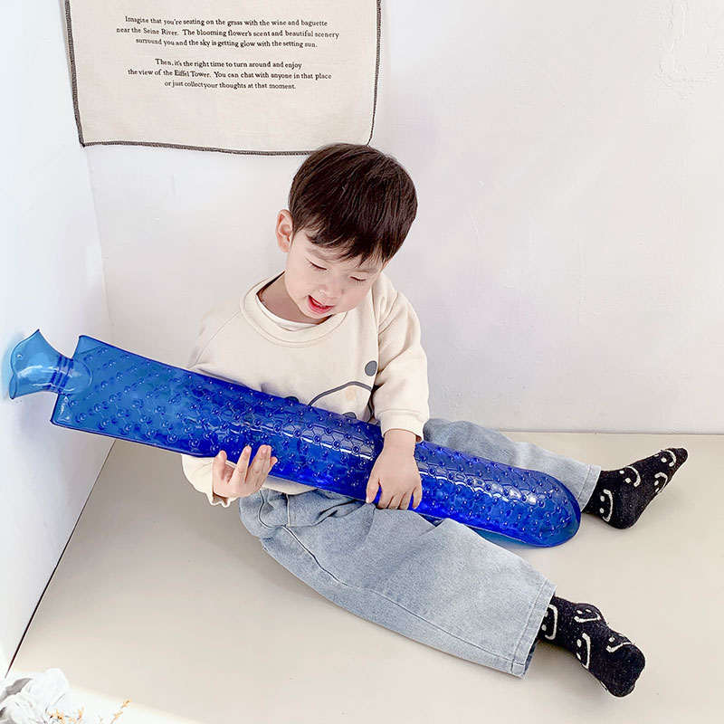 小墨马PVC长条灌水热水袋