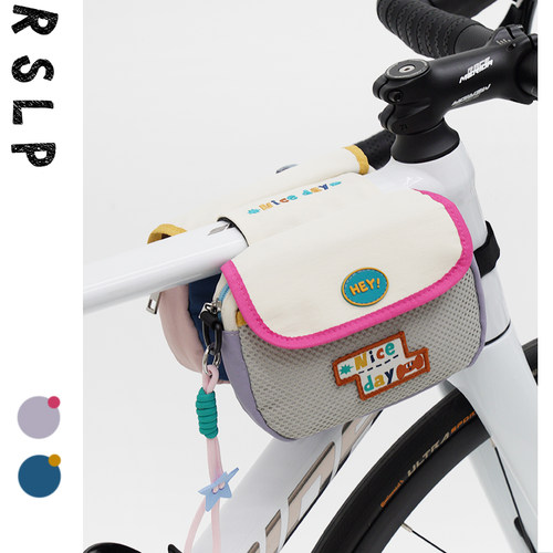 若素良品自行车前上管横梁收纳包
