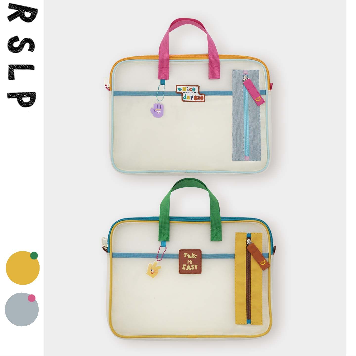 若素良品透明学生手提多功能大容量平板文件收纳袋笔袋二合一体式,文具电教/文化用品/商务用品,文件袋/资料袋/试卷收纳袋,淘宝优惠券,粉丝福利购,淘宝优惠卷