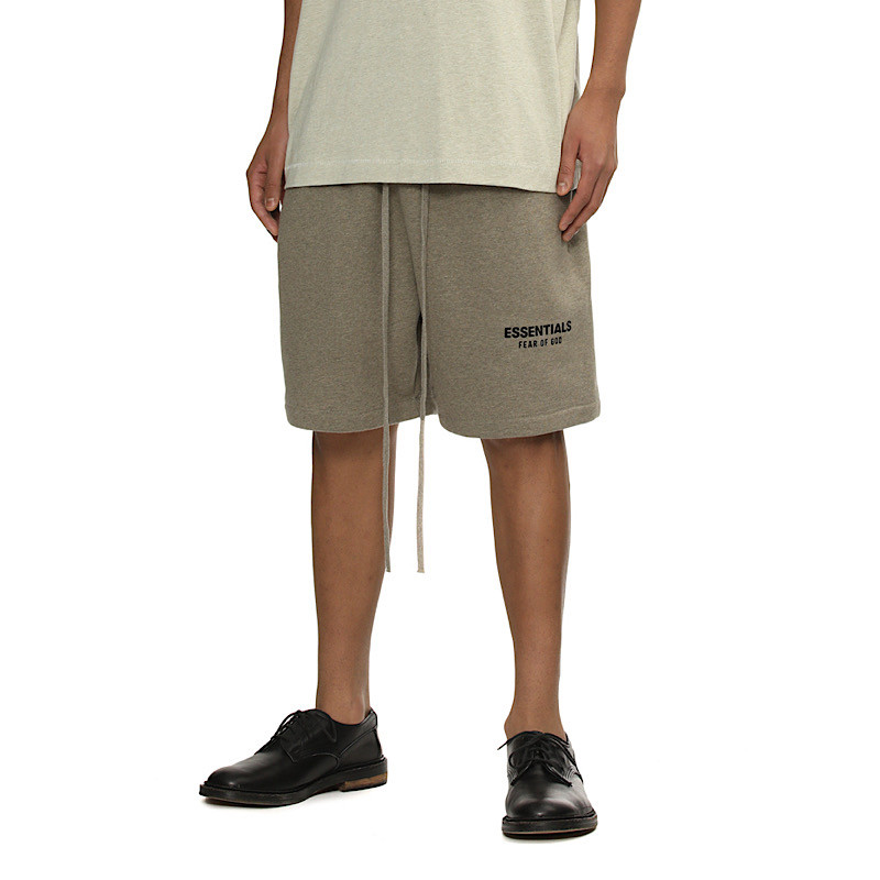 SS25AS宁波ESSENTIALS加绒美式短裤复线休闲宽松短裤潮男女款街头