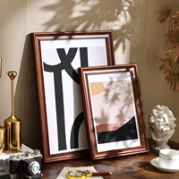 Сплошная древесная большая фазовая рама подвесная стена A3 Бизнес -лицензия 4K -эскиза монтажного рамы внешней рамы индивидуальной рамы