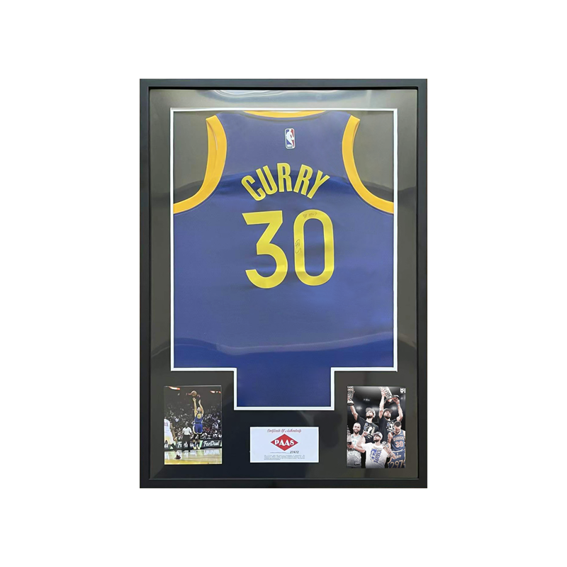 实木高端球衣展示相框装裱签名足球篮球衣服收藏挂墙画框定做定制