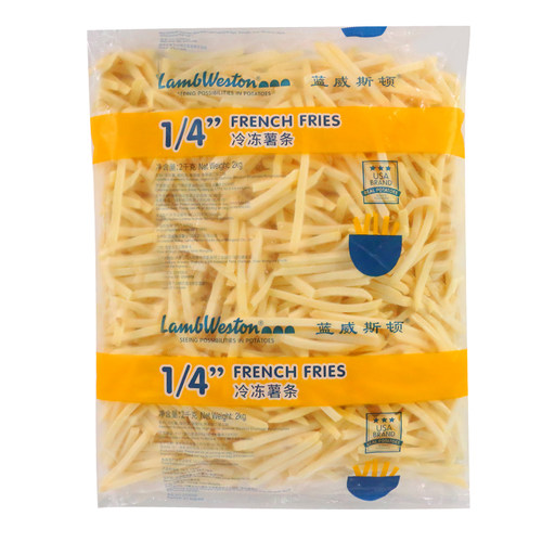 蓝威斯顿薯条ls500*汉堡速冻