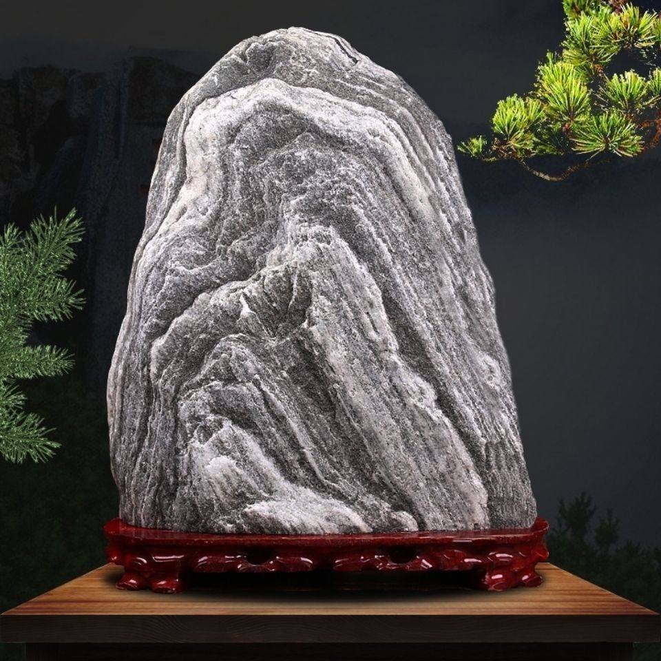 天然泰山石敢当镇宅风水摆件