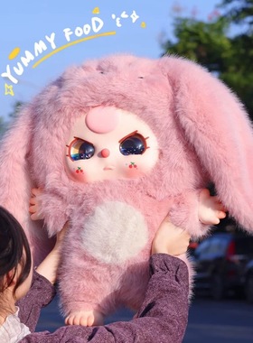 babythree娃三岁instock1000%大娃毛绒公仔手办盲盒潮玩可爱礼物