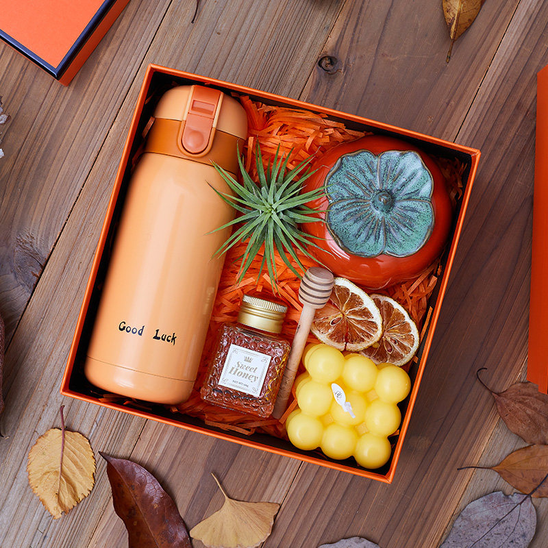 2022 chinese new year gift set thermos mug for girlfriend