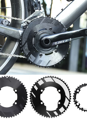DRIVELINE 公路自行车瓜车鸟车封闭TT盘片齿片单双盘兼容SHIMANO