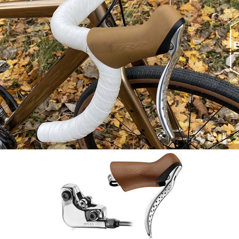 TRP HYLEX RS公路车复古钢管车单速车弯把电变平装油压碟刹油碟