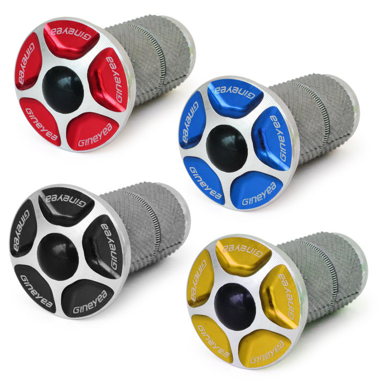 gineyea山地车公路车碳纤维前叉碗组膨胀太阳花前叉吊芯 膨胀花心