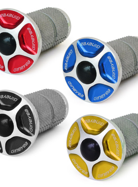 GINEYEA山地车公路车碳纤维前叉碗组膨胀太阳花前叉吊芯 膨胀花心