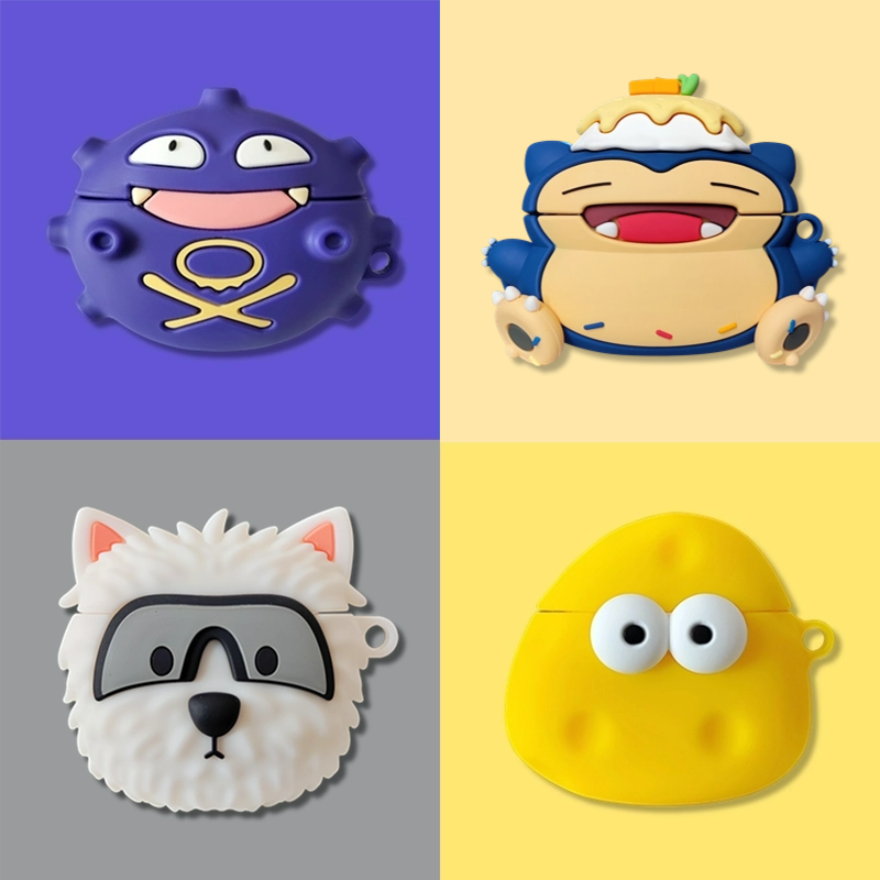 适用xiaomi小米redmi红米buds4保护套redmibuds5pro活力版6pro青春版airdots3pro宝可梦无线蓝牙耳机壳硅胶