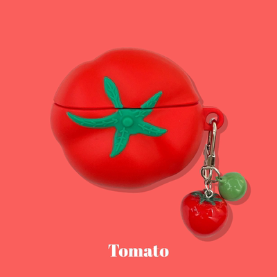 适用xiaomi小米redmi红米buds5pro保护套redmibuds6pro青春版4活力版xiaomibuds5无线蓝牙耳机壳番茄西红柿