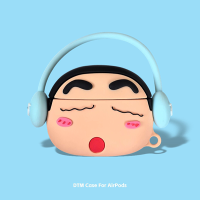 适用xiaomi小米redmi红米buds5pro保护套redmibuds6pro青春版xiaomibuds5无线蓝牙耳机壳硅胶防摔蜡笔小新