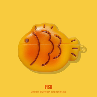 适用oppo enco free4保护套oppoencoair4pro鲷鱼烧oppoencofree2i无线蓝牙耳机壳air4饺子r3pro硅胶防摔