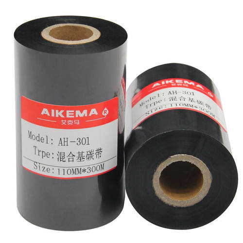 艾克马（Aikema）艾克马标准混合基碳带合格证标签纸色带适用佳博