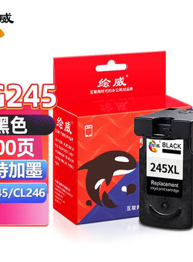 绘威适用佳能PG-245/CL-246墨盒252025223022IP28202920打印机【
