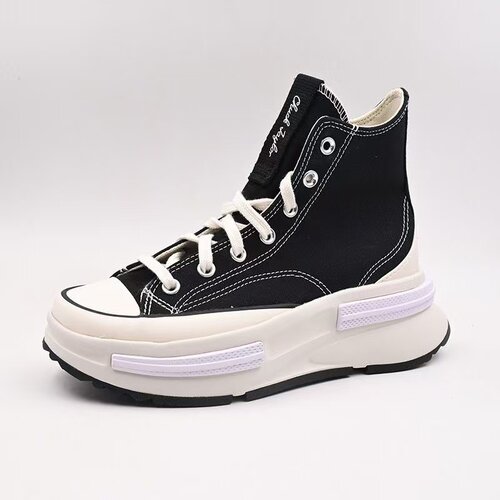 Converse匡威男鞋女鞋经典夹心厚底增高鞋高帮休闲帆布鞋 A00869C