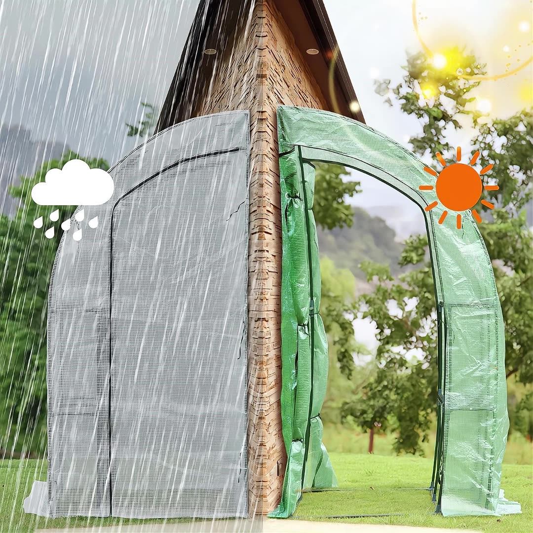 半边保温棚暖房温室种菜蔬菜小暖棚防寒防雨遮阳花房阳台大棚架子,鲜花速递/花卉仿真/绿植园艺,其它园艺用品,淘宝优惠券,粉丝福利购,淘宝优惠卷