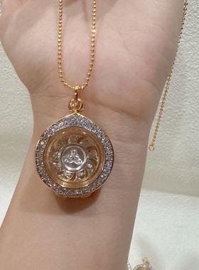 泰国佛牌 风火轮掩面吊坠 新款 项链手链配饰