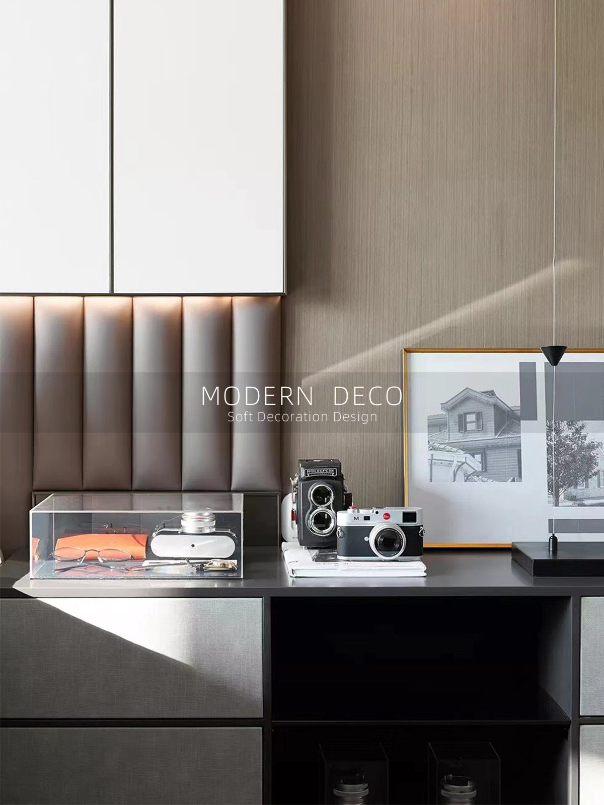 modern deco简约现代北欧样板房摄影主题相机模型摆件书房装饰品