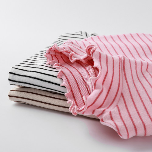 女童木耳边打底衫春秋装内搭上衣