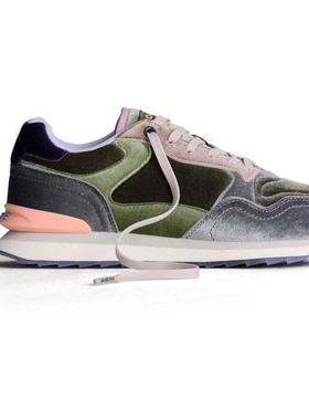 代购Hoff女士跑步鞋缓震轻便回弹训练鞋低帮系带户外马拉松