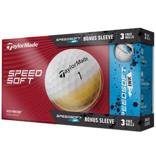 海外代购Taylormade高尔夫球易压缩高球速双层结构
