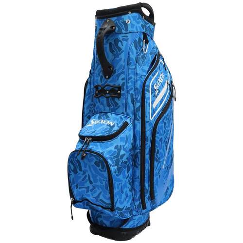 海外代购Srixon男女高尔夫球包全长度隔层冷藏袋蓝色迷彩