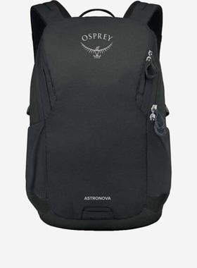 代购OSPREY男士双肩包防雨罩水瓶侧袋笔记本电脑隔层透气背板