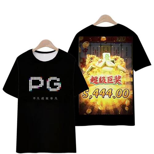 夏季PG战神3D印花男士短袖T恤