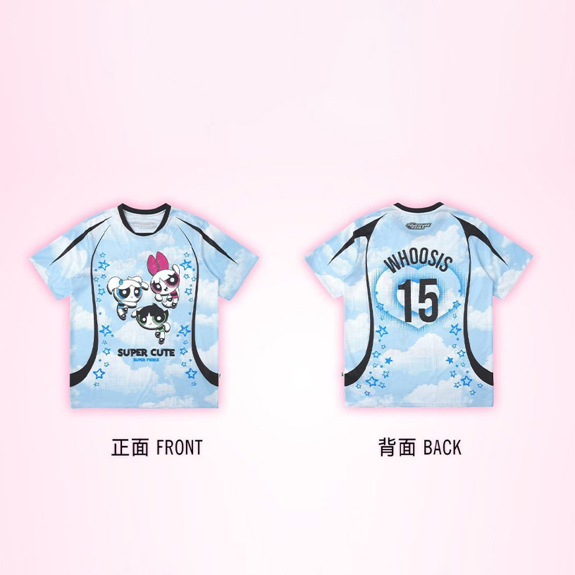 夏季儿童飞天小女警短袖乒乓球服