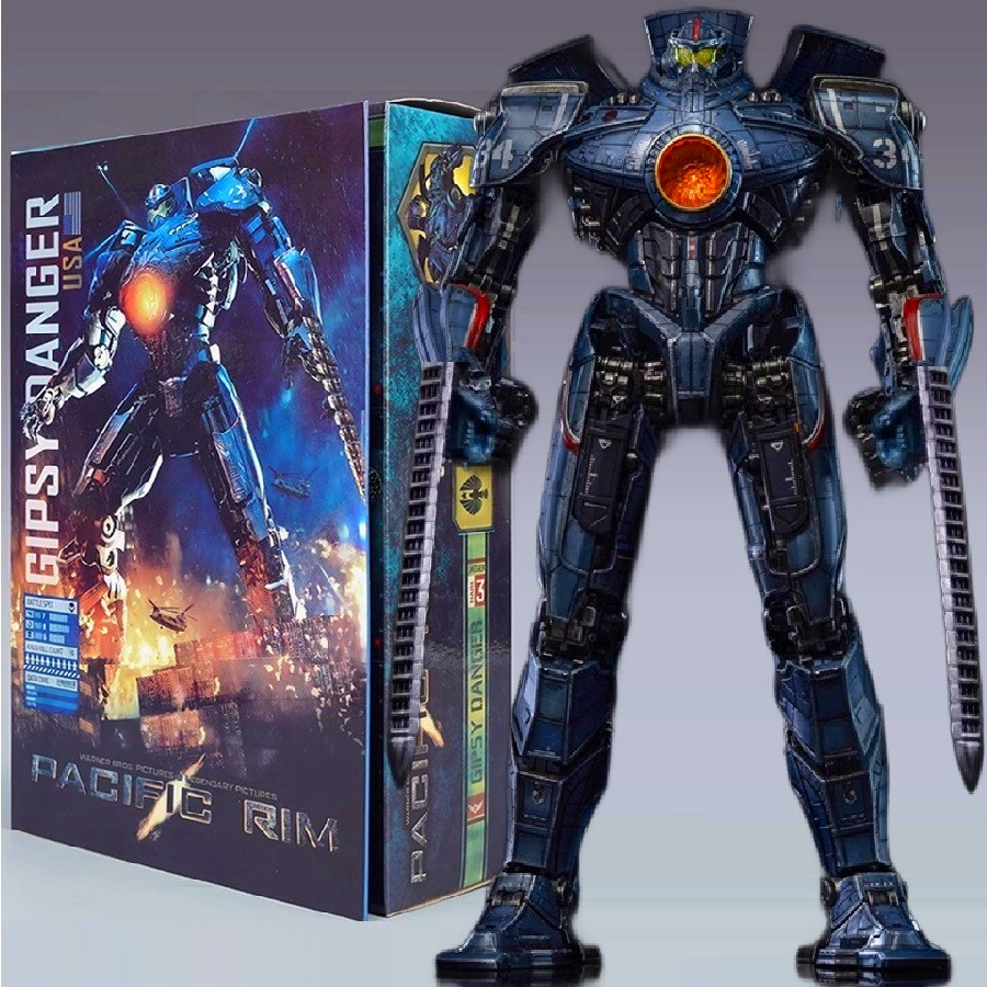 环太平洋危险流浪者机甲可动模型合金发光复仇流浪者玩具手办礼物