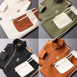 潮流百搭卫衣卫裤 2025新款 时尚 休闲运动套装 两件套 男士