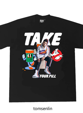 tomsenlin德文布克印花定制潮牌T恤DevinBooker嘻哈短袖来图定制