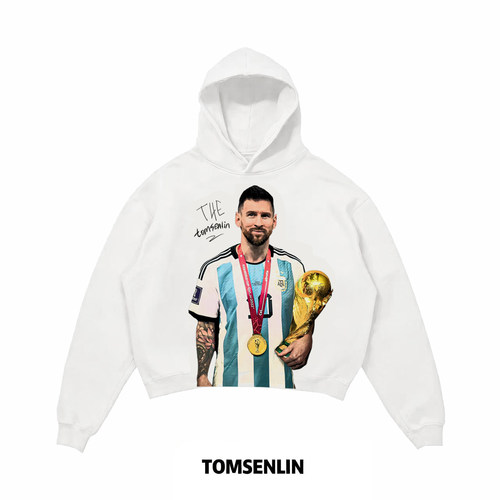 tomsenlin利昂内尔·梅西Lionel Messi康丽印花长短袖卫衣