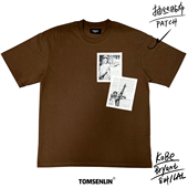 tomsenlin汤森林原创科比布莱恩特图集抽丝贴布PATCH补丁贴布短袖