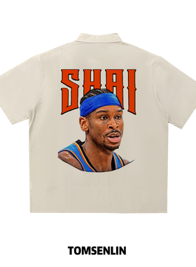 tomsenlin原创SGA亚历山大莱赛尔面料康丽环保印花衬衫