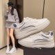 小众板鞋 时尚 新款 百搭厚底增高舒适运动法式 休闲小白鞋 女2026春季